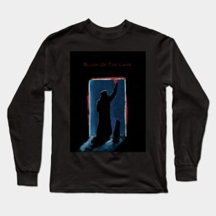 Blood of the lamb | Passover | Bible illustration Long Sleeve T-Shirt